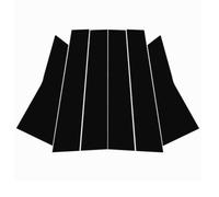 Kit Pegatinas para Pilar B para Mercedes-Benz B-Class 2009-2011, Negro Brillante Cubierta Protectora Antiarañazos y Decorativa PC