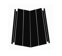 Kit Pegatinas para Pilar B para Mercedes-Benz GLB 2020-2025, Negro Brillante Cubierta Protectora Antiarañazos y Decorativa PC