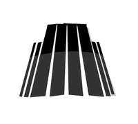 Kit Pegatinas para Pilar B para Toyota RAV4 2013-2019, Negro Brillante Cubierta Protectora Antiarañazos y Decorativa PC