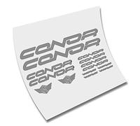 KIT - PEGATINAS - STICKERS - VINILO -LAMINA-PACK- BICICLETA - BIKE - CONOR - MTB CORTE (Gris Claro)