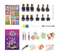 Kit per Creare Pozioni FAI-da-te, Set Di Pozioni Magiche per Bambini con Bottiglie Fatate E Ingredienti Creativi | Set Di Chimica per Esperimenti Sicuri E Divertenti, Giocattolo Artigianale Edu