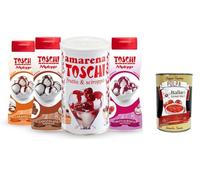 Kit per decorazioni per dolci e gelati toschi, kit para decoraciones para dulces y helados -Toschi + Italian Gourmet plpa 400g
