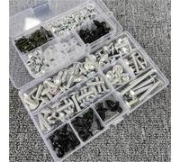 Kit Pernos De Tuercas Motocicleta Tornillos para Carenado De para Aprilia Tuono V4 R APRC 1100 RR-Factory 660 Concept SX 50 SRV850 SR MAX300 Tornillos, Tuercas, Clips(Plata)