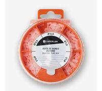 KIT PESCA AL COUP SILICONA TUBO BOX TRANSPARENTE .