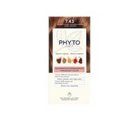 Kit PhytoColor 7.43 Rubio Cobrizo Dorado