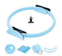Kit Pilates, Juego Anillos Fitness para Pilates, Pilates Essential Kit, Incluye Anillo De Pilates Pelota De Yoga Correa De Rally De Yoga Correa De Asistencia De Yoga Anillo De Yoga para Piernas