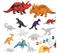 Kit Pintura Dinosaurios, Figuras para Pintar, Juguetes Niños 3-10 Años, Regalos para Cumpleaños, Navidad, Comunión