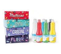 KIT PINTURA FLUORESCENTE 6 COLORES SURTIDOS LA PAJARITA 119397 119397
