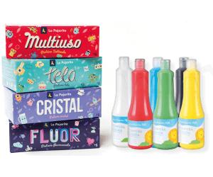 KIT PINTURA FLUORESCENTE 6 COLORES SURTIDOS LA PAJARITA 119397