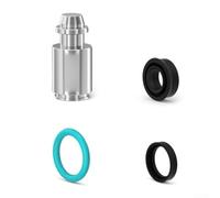 Kit Pistón Freno Disco con Anillos para Magura MT4 | Compatibilidad total para magura MT2-MT8, HC3, para ajuste perfecto sin fugas, material aleación para titanio ligero