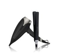 Kit Plancha ghd Platinum+ Y Secador ghd Helios Negro, Kit negro