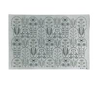 Kit Plantilla Bordado Plantilla Sashiko con patrón de escala flores, plantilla plástico reutilizable for herramienta bordado trazado tela for coser y acolchar