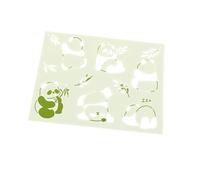 Kit Plantilla Bordado Plantillas Sashiko, plantillas for acolchar, patrones tradicionales reutilizables for bordar, herramienta de dibujo tela(SIZE C)