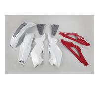 Kit plastica completo ufo husqvarna original hukit604-999 para moto repuestos