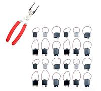 Kit plástico del interruptor de la retransmisión del metal 20A 30A para el | Control directo de la bomba de combustible, llave de encendido de derivación, ideal para pruebas de inyección