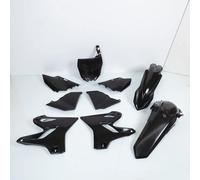 Kit plástico negro Racetech moto Yamaha 125 YZ 2002 a 2015 carenado carrocería