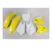 Kit plástico UFO Color Original Amarillo/Blanco Suzuki rm125/250