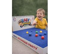 Kit plegable de bebé petanca Party (azul)