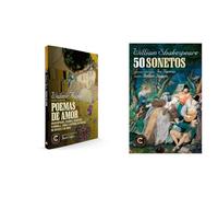 Kit Poemas de amor + 50 sonetos