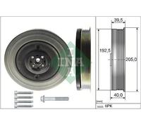 Kit poleas, cigüeñal INA 544 0503 20 para VOLVO V60 I (155) 2 2013-2018