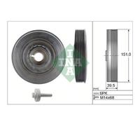 Kit Poleas Cigüeñal Schaeffler Ina 544 0090 20 para Mercedes Benz Mercedes Benz