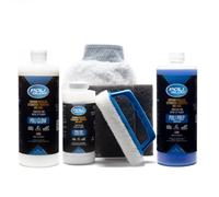 Kit Poli Glow Deluxe - Restaurador completo de fibra de vidrio. para barcos y vehculos recreativos y ms. Elimina las manchas y la oxidacin difcil