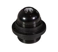 Kit portalámparas para pantalla baquelita doble arandela E27 - Negro