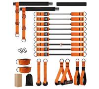 Kit Portátil con Barra De Pilates De Pilates Portátil con Resistencia | Equipo Fitness Tonificación Muscular Para Mujeres Hombres Principiantes Expertos Entusiastas Del Fitness