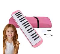 Kit portátil - Cuerpo de 41 cm, tubos de soplado dobles, paño de limpieza | Niños estudiantes aprendiendo rendimiento profesional escenario niños niñas regalo de cumpleaños juguete musical seguro