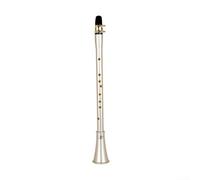 Kit portátil de clarinete Eb dorado ABS estilo saxofón con bolsa para estudiantes principiantes