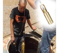 Kit portátil de Metal para la Toma de muestras de petróleo: Botella de Cobre de 1000 ml para la recolección de Combustible con Cuerda de 5 Metros para una extracción eficiente del petróleo,