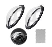 Kit Premium de protección de la lente para Insta360 X4 tapas giratorias 360° a prueba de polvo materiales PC/ABS de alta resistencia fácil instalación accesorio esencial para cámara deportiva