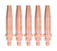 Kit premium de punta de corte de acetileno 5pcs establecidos para corte eficiente G02-3 3#