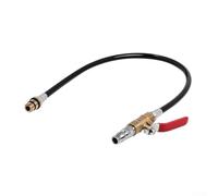 Kit probador de fugas de cilindro de motor para motores de gasolina, detector de fugas con adaptadores de 14 mm, herramienta de diagnóstico para automóviles y motocicletas