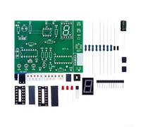 Kit probador lógico Electrónica Entrenamiento Soldadura Práctica Junta Digital Depuración de Circuitos STEM Herramienta de Aprendizaje PCB Verde 7.8x6cm
