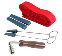 Kit profesional de afinación de piano, martillo, llave, silenciadores y tiras, metal y madera, ideal para pianos de cola y verticales, ideal para estudiantes de pianista y adultos