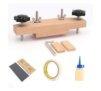 Kit profesional de reparación de cuerdas de guitarra, adhesivo de puente, herramienta de abrazadera, liberación de pegamento de fijación rápida para guitarras acústicas y folclóricas (traje C)