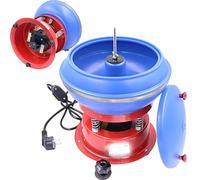 Kit Profesional De Vaso De Roca, Cuenco Vibratorio De Vaso De Roca EléCtrico, MáQuina Pulidora De Vaso De Vaso De Roca Vibratorio De 8 Pulgadas, OperacióN Conveniente