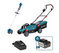 Kit promocional para el cuidado del césped KS 33LM-BCT20V-SET