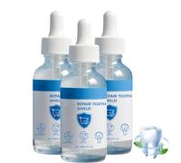 Kit protector dental reparador líquido, suero remineralizante reparador de esmalte, alivia la sensibilidad dental (3 PCS)