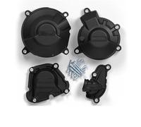 Kit Protector Tapa Protector De La Cubierta del Motor para Yamaha MT-09 MT09 MT 09 AMT 2021-2025 Carcasa Protección Embrague Alternador Impulsos Bomba Motocicleta Motor(Conjunto 2)