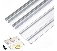 Kit Puerta Corredera, Kit De Herrajes para Puertas Corredizas con limitador