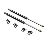 Kit Puntales Capó Para Vauxhall Para B15 Modificación Varilla Soporte Elevación Capó Delantero Amortiguador Resorte Gas Delantero Varilla hidráulica(Pure Black)