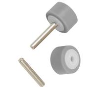 Kit que contiene 1 rueda pequeña y 1 eje original aspirador 4055183604 ELECTROLUX