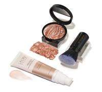 Kit Ready-n-Radiant de LAURA GELLER NEW YORK (3 piezas): Baked Bronze-n-Brighten Medium + Spackle Super-Size Skin Perfecting Primer Champagne Glo