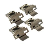 Kit recambio 4 clips para panel LED, compatible y fácil de instalar, ideal para asegurar y fijar paneles en espacios iluminados.