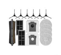 Kit Recambio para dreame D20 Ultra Cepillo Mopa Kit Recambio | Cepillo corte, 6 laterales, 2 filtros HEPA, 2 para polvo, 4 paños mopa, instalación fácil