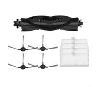 Kit Recambios para aspiradora Robot 13 Piezas Anti-Enredo Kit(9pcs) | 13 piezas, cepillo anti-enredo, 4 laterales, 4 filtros, profunda alfombras