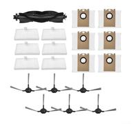 Kit Recambios Robot Teendow D10s con Cepillo Anti-Enredo(19pcs) | Cepillo anti-enredo, profunda alfombras, compatible D10s, materiales duraderos