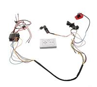 Kit receptor de control remoto de 2,4 G para coche eléctrico para niños, controlador de interruptor de cable con función suave, compatible con 6 V 12 V Baby Ride On (RX23 12 V A)